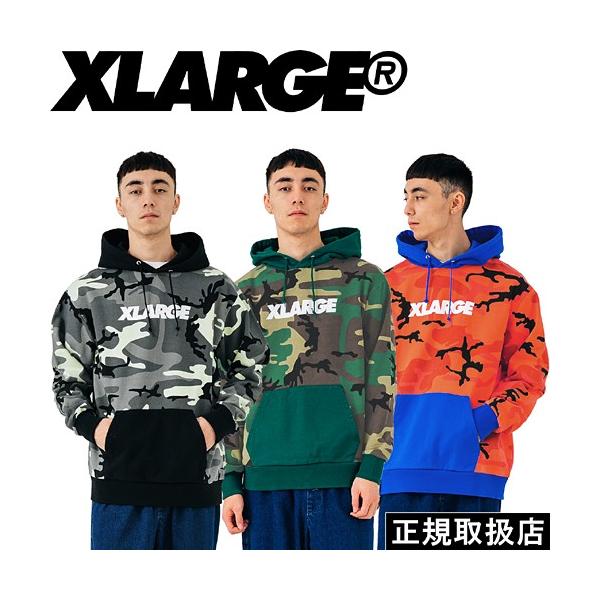 XLARGE（エクストラ ラージ） CAMO PULLOVER HOODED SWEAT : 7-SEVEN