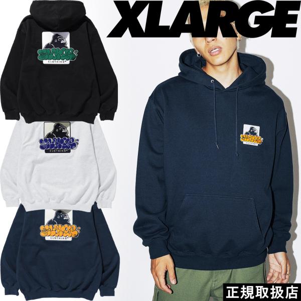 XLARGE エクストララージ GRAFFITI OG HOODED SWEATSHIRT : 7 XLARGE エクストララージ GRAFFITI OG HOODED SWEATSHIRT : 7
