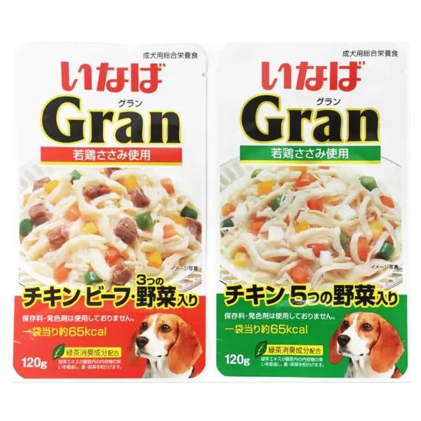 グラン いなば イナバ Gran レトルト ドッグフード チキン ビーフ 野菜