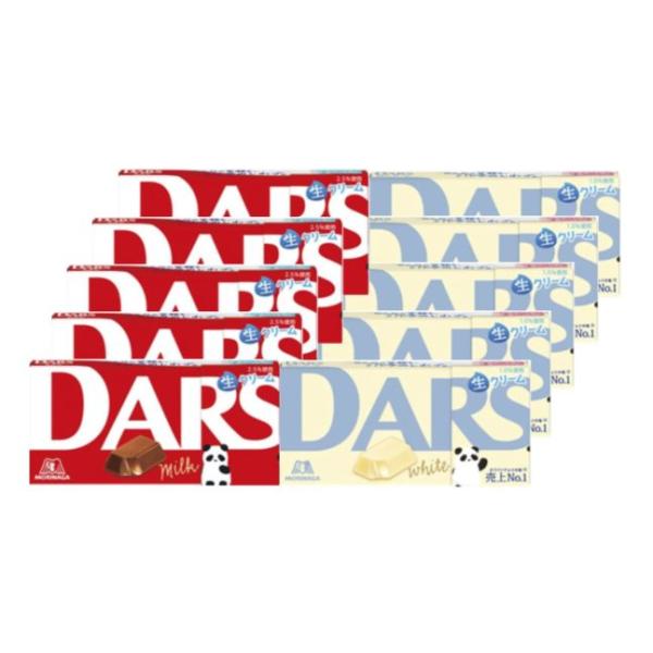 DARS ダース 森永 ミルク ホワイト チョコレート 1箱12粒入り 各 DARS ダース 森永 ミルク ホワイト チョコレート 1箱12粒入り 各