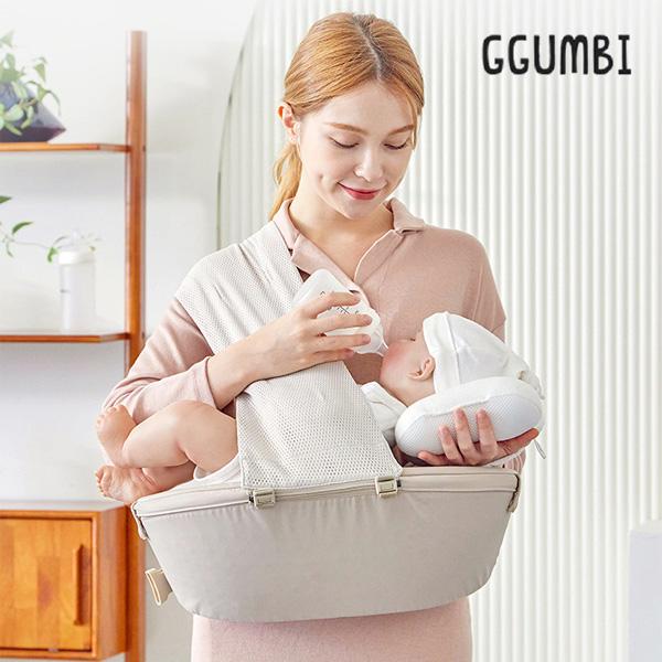 GGUMBI 正規品 抱っこひも グンビ マルチ授乳クッション 2in1 ヒップ 