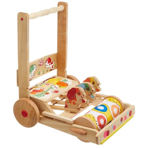 上品 天然木手押し車 手押し車 カタカタ Www Sigweb Cl