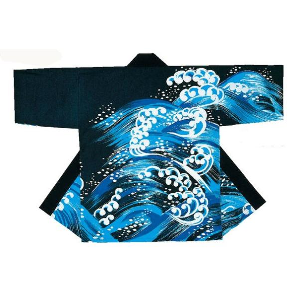 祭り半纏 波 40-ty60393 : お祭り用品専門のお祭本舗 - 通販 - Yahoo