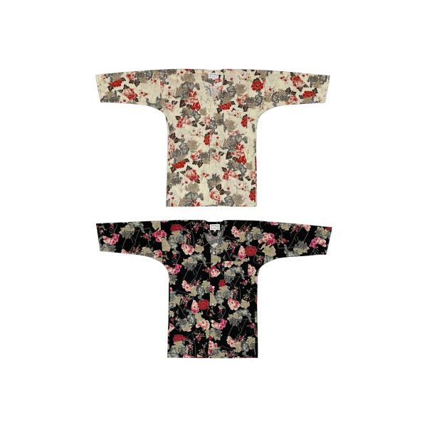 胸外ポケット付き鯉口シャツの品質：綿１００％小紋柄のため、１点１点柄の出方が異なります。※サイズ表に記載されているサイズでも、選択出来ないサイズのご用意はございません※●メール便での発送に関しまして●　紛失・破損等が発生しても、当店は一切の...