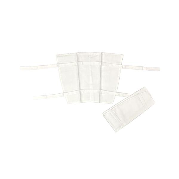 白脚絆の素材：綿１００％※脚絆以外の、角笠・頭台・手持ちの撮影小物・白袢天・手甲・もんぺ・山谷袋・ジョグ足袋などの小物はついておりません※※製造ロットにより白の色味が若干異なります※※お客様がお使いのパソコン環境、モニターの設定によっては色...