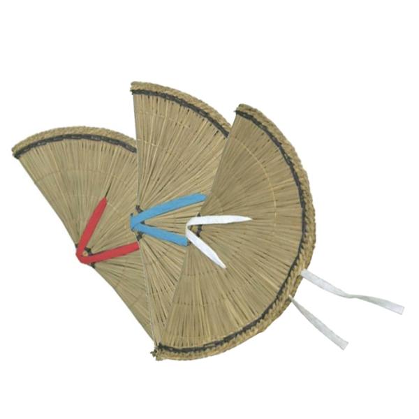 阿波踊り笠　4個セット 編笠（編み笠）色入特上 - 阿波踊り用品専門店 岡忠公式