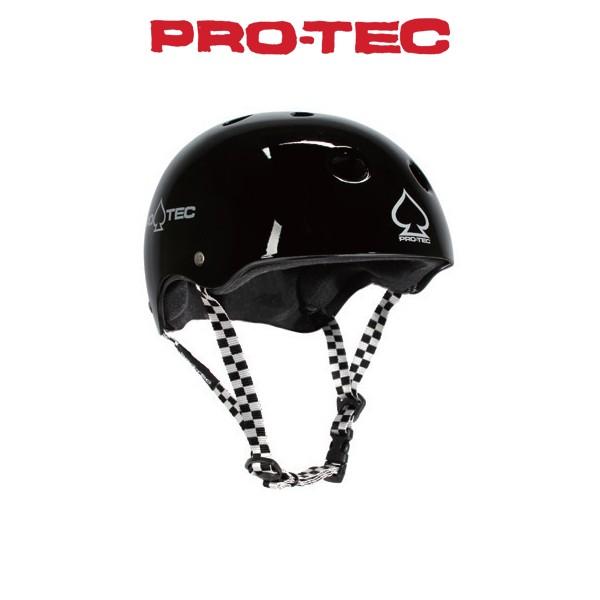 送料無料 Pro Tec プロテック ヘルメット Classic Certifide チェッカー Lサイズ Supersport Tn