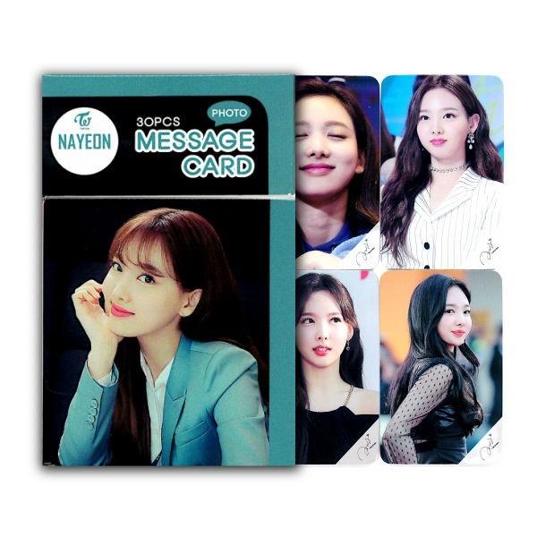 Nayeon Twice ナヨン グッズ ミニ メッセージ カード 30枚 トゥワイス トワイス 01 Sk1911 30 Naye 7 5 3アクセサリーshop 通販 Yahoo ショッピング