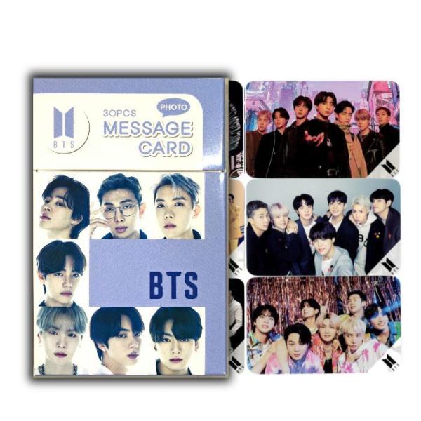 Bts グッズ トレカ カード フォト メッセージ 30枚 防弾少年団 バンタン 全員 Ki2103 30 Btsg 7 5 3アクセサリーshop 通販 Yahoo ショッピング
