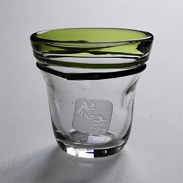 焼酎グラス 名入れ 深緑色 名前入り グラス ギフト プレゼント 還暦祝い 退職記念 Shg 05 Shg 05 グラス名入れ屋 通販 Yahoo ショッピング
