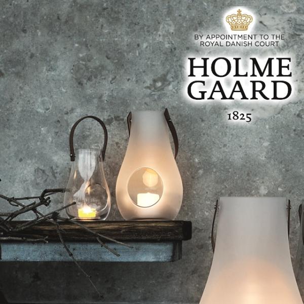 ホルムガード ランタンクリアH29cm/HOLMEGAARD DESIGN WITH LIGHT デザインウィズライト デンマークホルムガードのガラス製ランタン