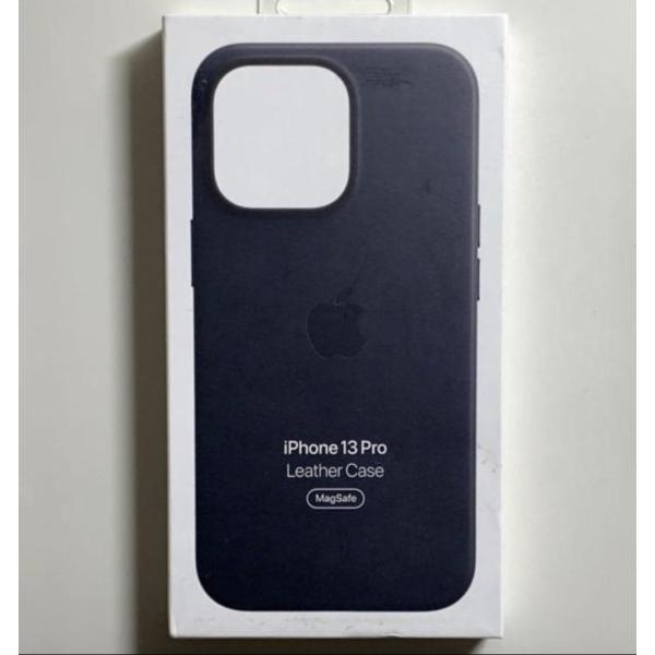 新品 純正 iPhone 13 Pro レザーケース・ミッドナイト 並行輸入品