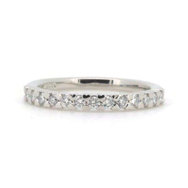 l*S様 「美品」4°C ハーフエタニティダイヤモンドプラチナリング7号 EARLYSUMMER20％】TIFFANY&Co. ティファニー ハーフエタニティ