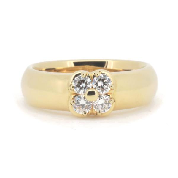 K18YG 一粒ダイヤモンドリング　11号 MIKIMOTO（ミキモト） ダイヤモンド リング 指輪 11号 0.31 K18YG(18金