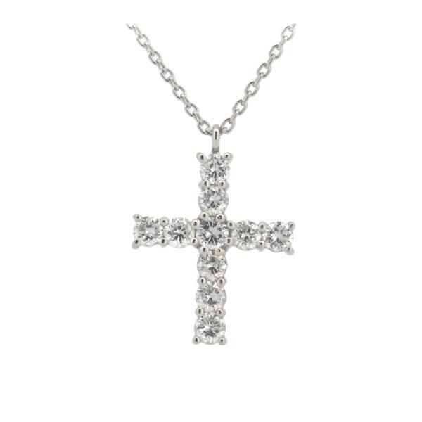 VENDOME AOYAMA（ヴァンドーム青山） ダイヤモンド クロス ネックレス