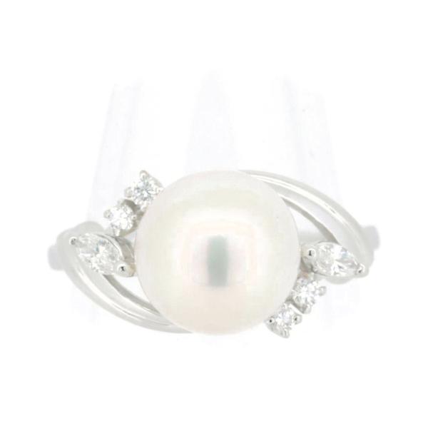 MIKIMOTO（ミキモト） パール ダイヤモンド リング 指輪 9.4ミリ 11.5