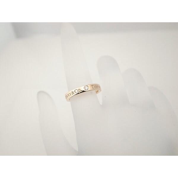ティファニー バンドリング ダイヤモンドリング K18pg 18金 ピンクゴールド フラットリング 3ポイント 指輪 質屋出品 Buyee Buyee 日本の通販商品 オークションの代理入札 代理購入