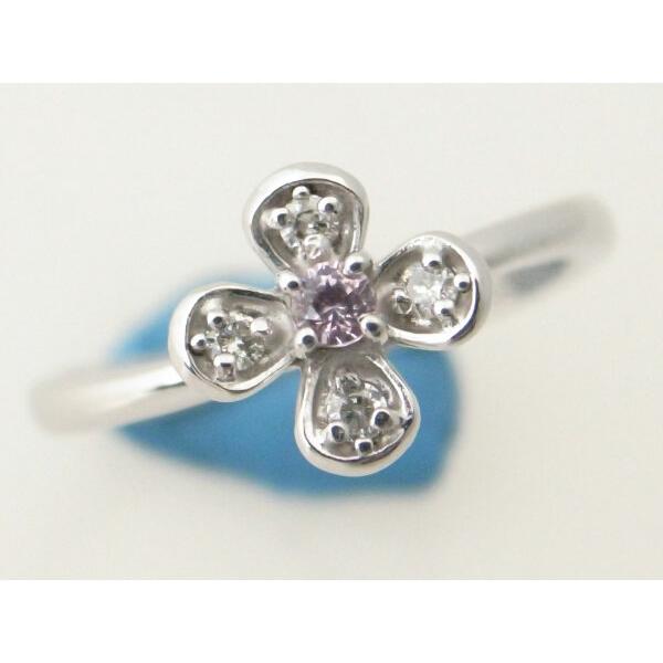 STAR JEWELRY スタージュエリー ダイヤモンドリング 指輪 9号 K18WG(18  