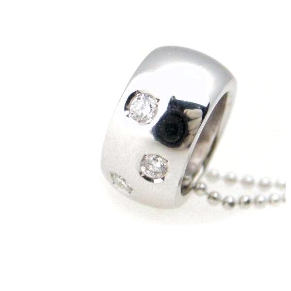 STAR JEWELRY（スタージュエリー） ダイヤモンドネックレス K18WG(18金 