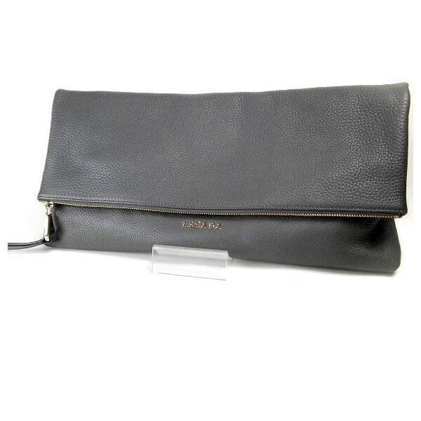 ESCADA（エスカーダ） クラッチバッグ グレー 灰色 質屋出品 : 質