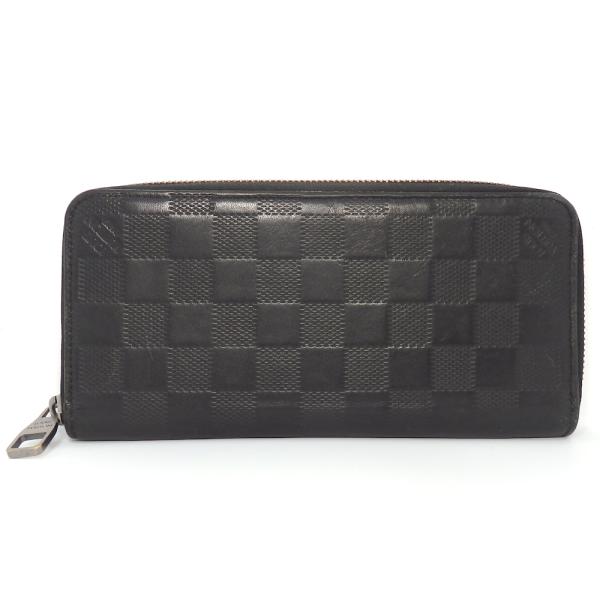 ナチュラ ルイヴィトン LOUIS VUITTON 長財布 ラウンドファスナー