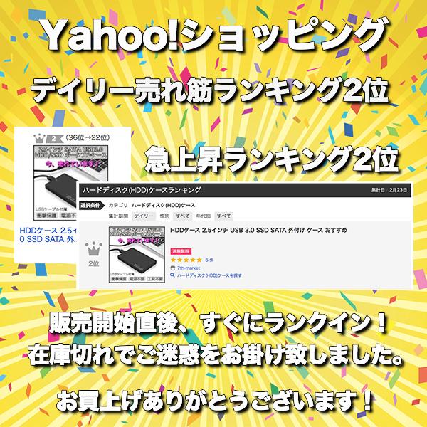 Hddケース 2 5インチ Usb 3 0 Ssd Sata 外付け ケース おすすめ R 7th Market 通販 Yahoo ショッピング