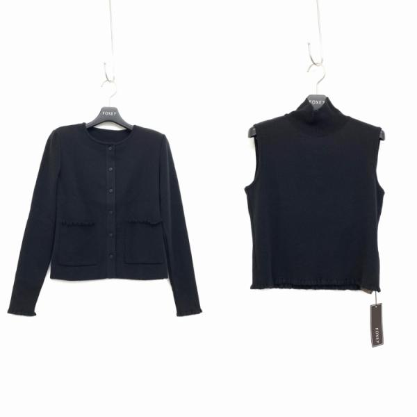 未使用品 FOXEY フォクシー ブリジットツインニット アンサンブル 