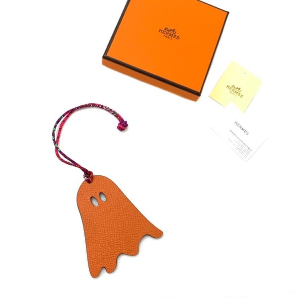 【新品未使用】エルメス petit h(プティアッシュ)ゴースト おばけチャーム HERMES エルメス プティアッシュ チャーム おばけ ゴースト