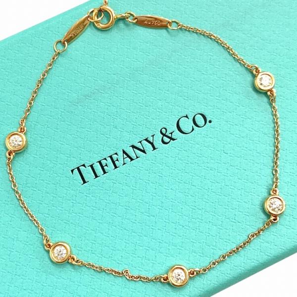 Tiffany & Co. ブレスレット　バイザヤード　ダイヤ　ゴールド　YG Diamonds By The Yard TIFFANY&CO. TIFFANY ティファニー