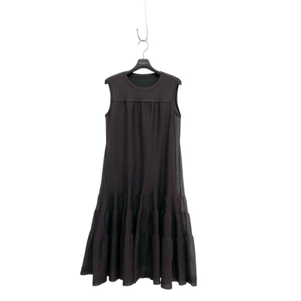 【とちあいか】FOXEY シフトドレス　ブラック38 FOXEY フォクシー コレット ドレス チャコールグレー 40 42704
