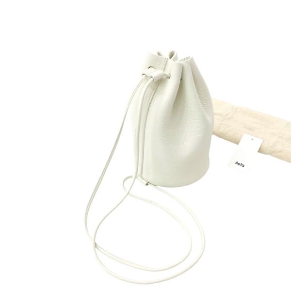 未使用品 Aeta アエタ BONSAC ボンサック レザーポーチ