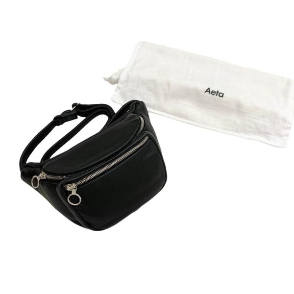 Aeta アエタ WAIST POUCH S ディアレザーウエストポーチ バッグ