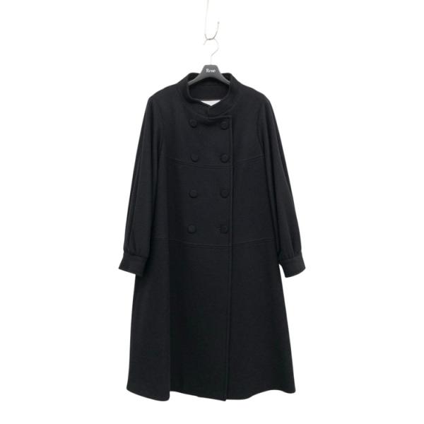 未使用品 Rene ルネ スタンドカラー Aライン ビーバーコート ウール
