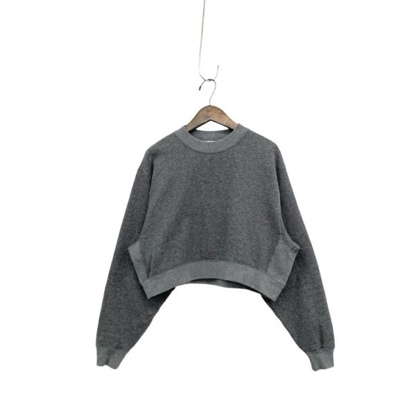HYKE ハイク CROPPED SWEAT SHIRT クロップドスウェット カットソー