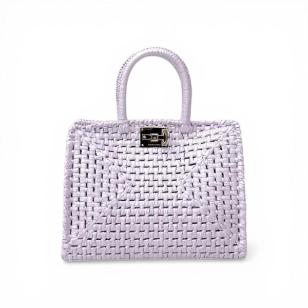 FERRAGAMO フェラガモ The studio raffia small bag かごバッグ