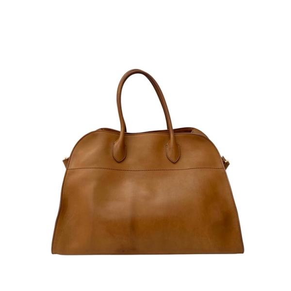 THE ROW ザ ロウ SOFT MARGAUX 15 ソフトマルゴー トートバッグ タン