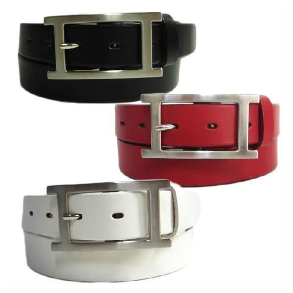 新作/H型バックルレザーナローベルト/メンズ/(レザー 革 皮)/サロン