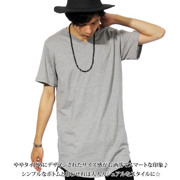 Tシャツ メンズ ロングtシャツ 無地 半袖 ロング丈 Vネック コットン 日本製 高品質 Buyee Buyee Japanese Proxy Service Buy From Japan Bot Online