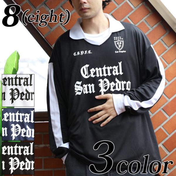 HCW ゲームシャツ サッカー 8（eight） グロッシーサッカーTシャツ メンズ レディース