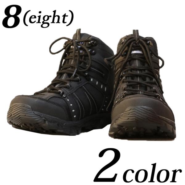 8 タクティカルブーツ メンズ ブーツ ミリタリー PUレザー : 8(eight