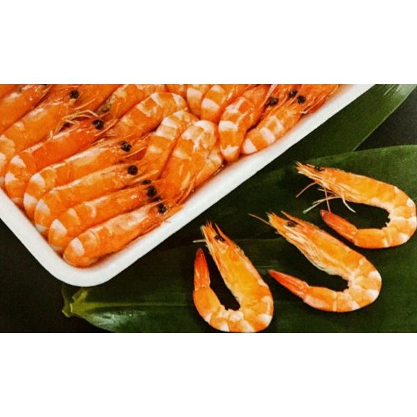 バナメイ有頭ボイル海老　中剥き　500ｇ（40尾）×20P（P1,380円税別）冷凍　業務用　ヤヨイ
