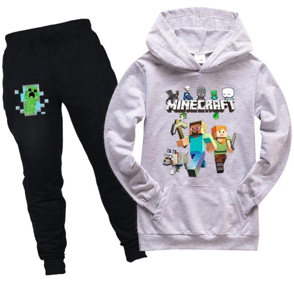 上下セット マインクラフト ブラウス 長袖 13色展開 シャツ 長ズボン トップス 子供服 サイズ100 170 キャラクター キッズ コスプレ仮装 大人 秋 最適な材料 グッズ 冬