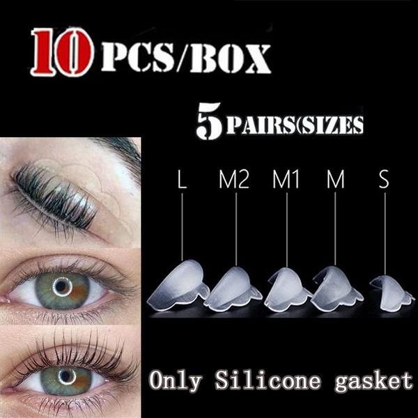 セルフまつげパーマセット ロッド式 5サイズ10ピースセット S-L シリコンのまつげパッド :matuge05:87shop 通販 3サイズ(S,M,L)の5ぺア シリコン製 まつげ専用パーマロット まつ毛 セルフ まつぱ ケア 睫毛 カール 自分で 自宅で セルフまつ毛パーマ 安全 封中120