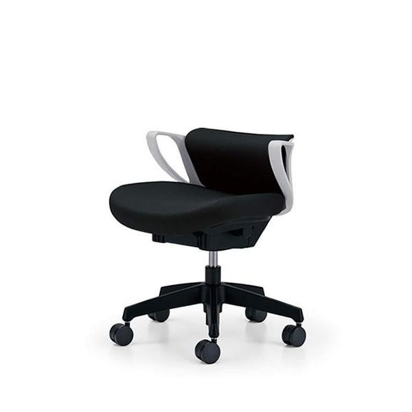 座面低い椅子 在宅 テレワーク コクヨ チェア ピコラ チェアー 布張り キャスター付き 送料0円 椅子 Cr G534e1 ミニバック ホワイトシェル