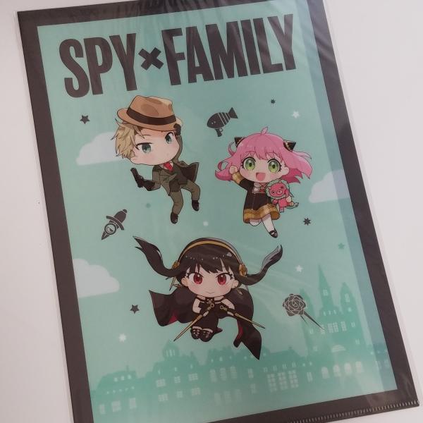 スパイファミリー A4　クリアファイル アーニャ SPY×FAMILY　おっこち ファイル　フォージャー　ファミリー　カミオジャパン