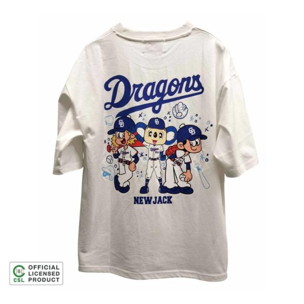 中日ドラゴンズ NEW JACK 半袖 Ｔシャツ ホワイト 爆買
