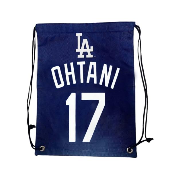 売り切り】大谷翔平 ドジャースグッズ ドロストリング バックパック