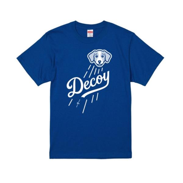 大谷翔平 Decoy デコピン Tシャツ M ROTO WEAR 正規品 大谷翔平＆デコピン」Tシャツついに登場「デコイ」版製作の米