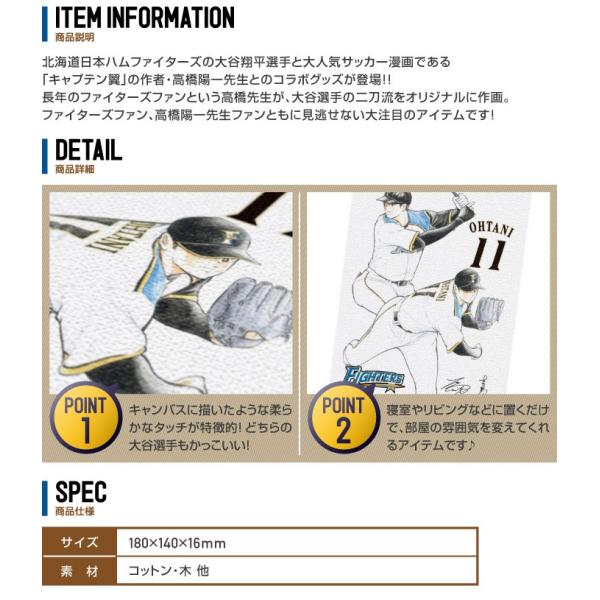 北海道日本ハムファイターズ公認グッズ 大谷翔平 高橋陽一コラボグッズ キャンバスピクチャーボード Buyee Buyee Japanischer Proxy Service Kaufen Sie Aus Japan