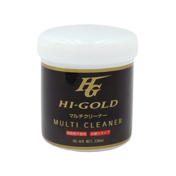 ハイゴールドメンテナンス用品マルチクリーナー半練りタイプ/研磨剤不使用研磨剤を使用していないため、本革はもちろん、合成皮革のシューズやエナメルのバッグにも使用できる優れもの!道具の手入れを始めたい人にはまずこちらがおすすめですグローブ・スパ...